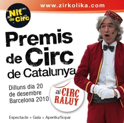 Un espectáculo inédito, a cargo de diez artistas catalanes, abrirá la gala de los primeros Premios de Circo de Catalunya