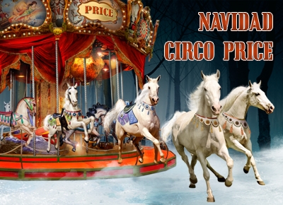 El circo Price presentará esta Navidad el número de caballos de Cristina Togni y al mago Raúl Alegría