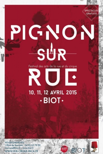 Pignon sur Rue – del 10 al 12 de Abril – Biot (Francia)
