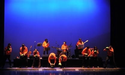 La mostra de Igualada arranca con un sorprendente concierto de la Big Band Basket Beat Barcelona