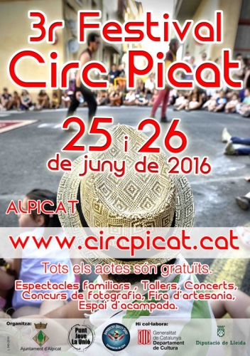 Festival Circ Picat – 25 y 26 de Junio – Alpicat (Lleida)