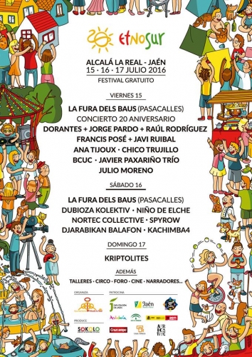 EtnoSur – 15 al 17 de Julio – Alcalá la Real (Jaén)