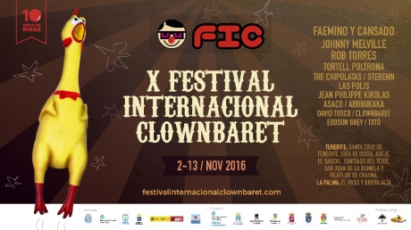 X Festival Internacional Clownbaret – 2 al 13 de Noviembre – Tenerife y La Palma (Islas Canarias)