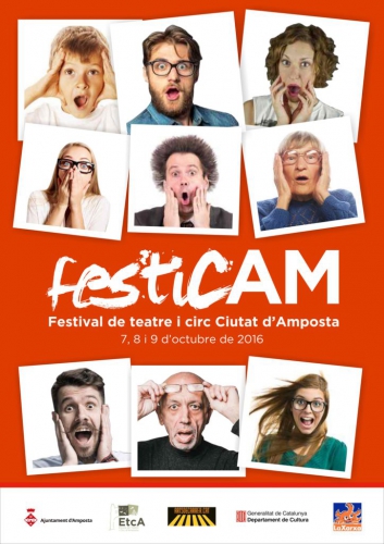 FestiCAM – Festival de Teatro y Circo Ciudad de Amposta – 7 al 9 de Octubre – Amposta (Tarragona)