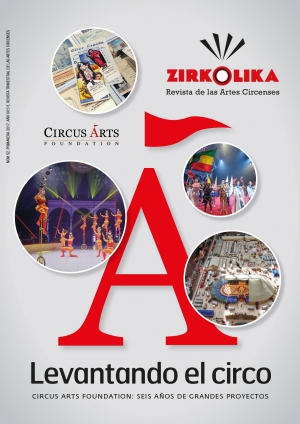 Los proyectos de Circus Arts Foundation, tema de portada del número 52 de la revista Zirkólika