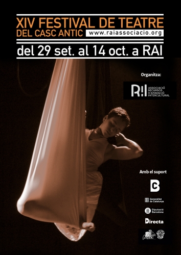 XIV Festival de Teatre del Casc Antic – 29 de Septiembre – 14 de octubre – RAI-Recursos d`Animació Intercultural – Barcelona