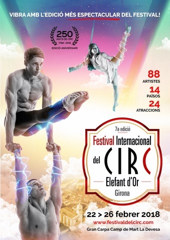 Festival Internacional del Circo Elefant d`Or – 22 al 26 de Febrero – Girona