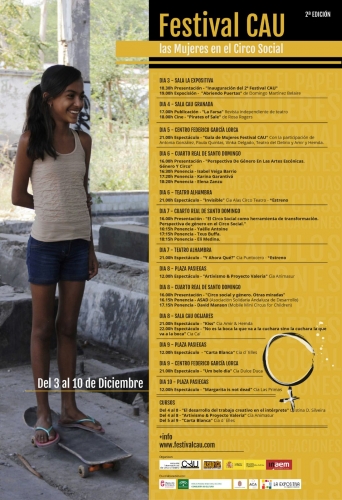 Festival CAU: las Mujeres en el Circo Social – 3 al 10 de Diciembre – Granada