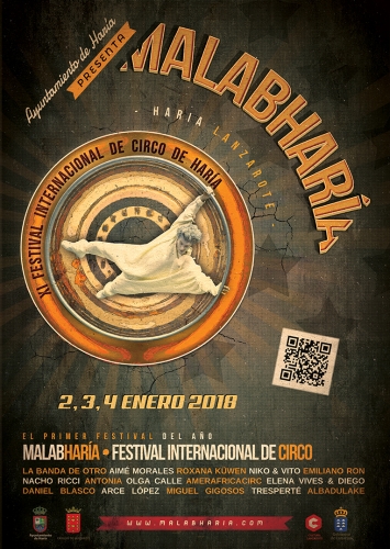 XI Festival Internacional de Circo ‘MalabHaría’ – 2 al 4 de Enero – Lanzarote (Canarias)
