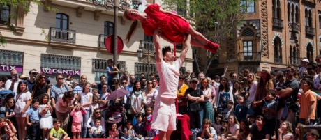 Rojo Estándar – Lanórdika circo&danza – 29º La Mostra d`Igualada – 14 de Abril – Museo de la Piel de Igualada – Igualada (Barcelona)