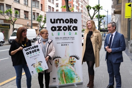 La feria de artes de calle Umore Azoka Leioa presenta un extenso programa con 40 compañías y la edición más camaleónica (del 17 al 20 de mayo)