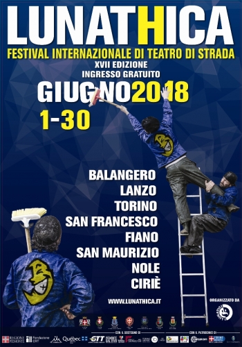 Lunathica, Festival Internacional de Teatro de Calle – 1 al 30 de Junio – Reggia di Venaria (Turín, Italia)