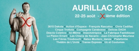 Festival international de theatre de Rue d`Aurillac – 22 al 25 de Agosto – Aurillac (Francia)