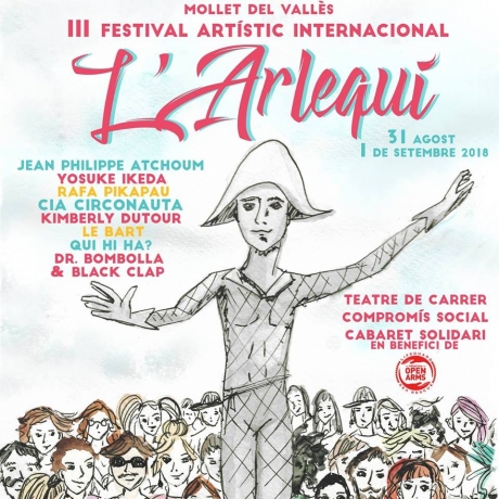 Festival Artístic Internacional L`Arlequí – 31 de Agosto al 1 de Septiembre – Mollet del Vallès (Barcelona)