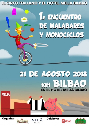 I encuentro de Malabares y Monociclos – 21 de Agosto – Bilbao