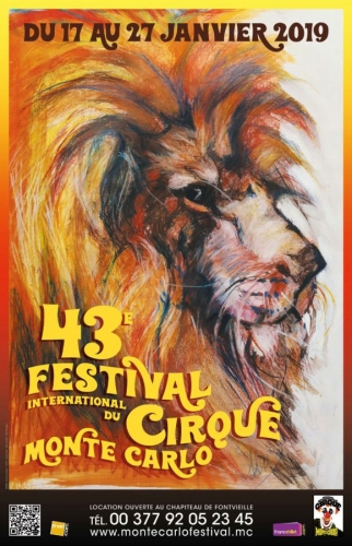 43º Festival International du Cirque de Monte-Carlo – 17 a 27 de Enero – Montecarlo (Mónaco)