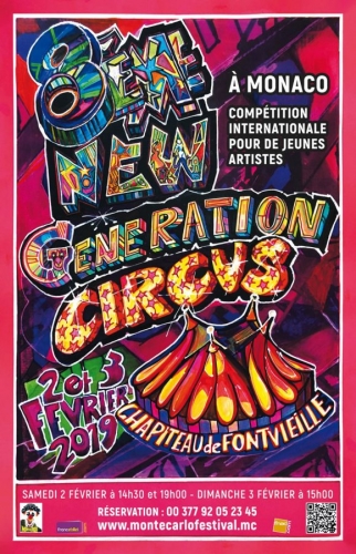8º New Generation Circus – 2 y 3 de Febrero – Montecarlo (Mónaco)