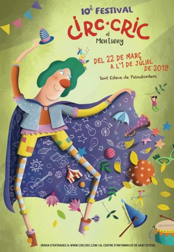 10º Festival Circ Cric al Montseny – 22 de Marzo al 1 de Julio – Sant Esteve de Palautordera (Barcelona)