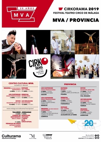 IV Festival de teatro circo de Málaga CIRCORAMA – 6 al 13 de Abril – Málaga