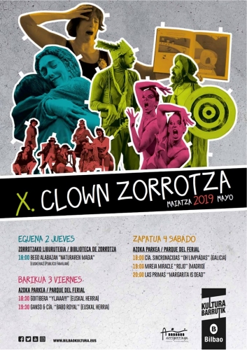 X Festival de Clown de Zorrotza – 2 al 4 de Mayo – Bilbao