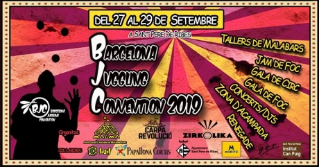 Llega la primera edición de la Barcelona Juggling Convention, del 27 al 29 de septiembre
