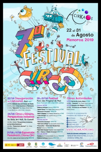 VII Festival de Circo Acirkaos – 22 al 31 de agosto – Menorca