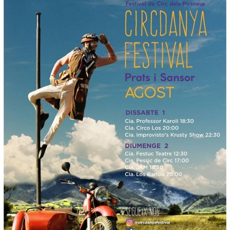 Circdanya Festival – 1 y 2 de Agosto – Prats y Sampsor (Lérida)