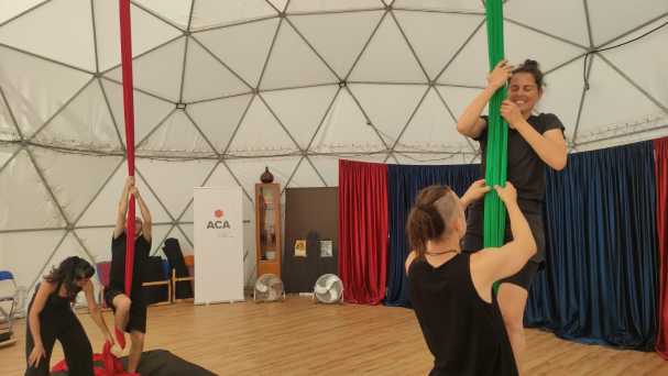 Circo y teatro se dan la mano en Ibercirco