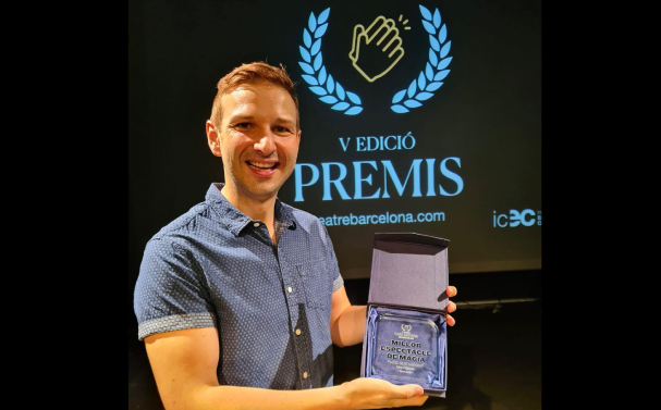 El Mag Stigman gana el galardón al mejor espectáculo de magia de los Premis Teatre Barcelona